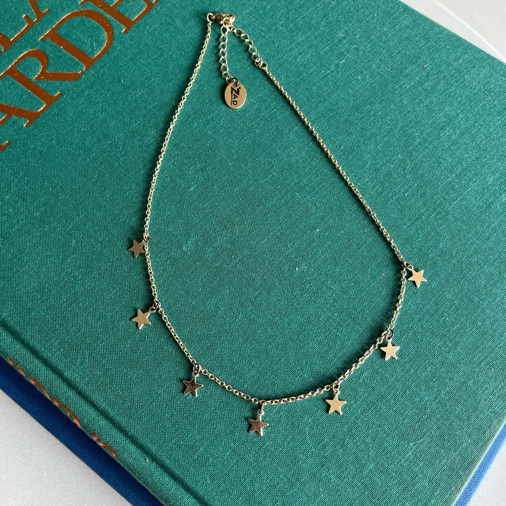 Gold Star Charm Necklace